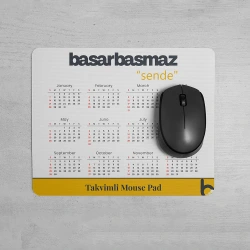 Takvimli Mouse Pad