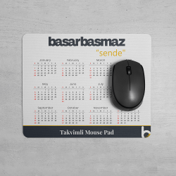 Takvimli Mouse Pad